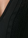 v-neck fitted dress