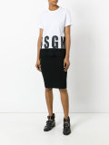 logo print T-shirt