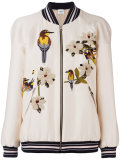 embroidered bomber jacket