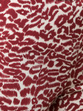 printed cropped trousers 