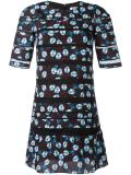 floral print flared dress