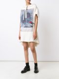 front print T-shirt dress