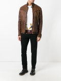 zipped jacket