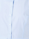 sleeveless asymmetric blouse 