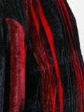 off-shoulder velvet dress
