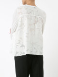 loose style buttoned cardigan