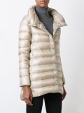 funnel neck padded coat 