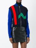 zipped cardigan 
