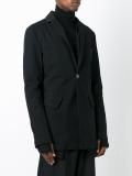 notched lapel coat 