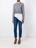 cropped pullover