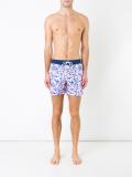 'Core Range' printed swim shorts