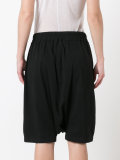 embroidered low crotch shorts