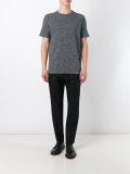 blurry stripes T-shirt