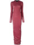 fitted velvet dress