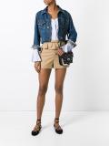 frill trim shorts