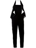 backless ruffle jumpsuit 