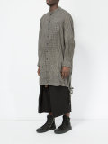 patterned slouch shirt