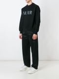 'Pilier'标志刺绣毛衣