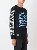 quote print sweatshirt