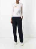 dinosaur intarsia jumper