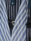 Short Sleeve Stripped Dress w Belt