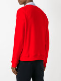 logo print sweatshirt