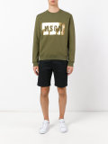 logo print sweatshirt 