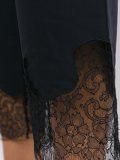 lace hem trousers