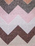 flitter effect zig-zag dress