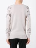 stud embellished jumper