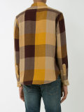 flap pockets checked shirt