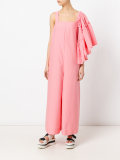 one schoulder overall