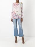 floral print blouse 