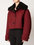 cropped plaid jacket