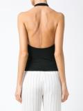 round neck sleeveless blouse