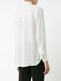 piped frill shirt