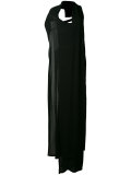 single back strap gown