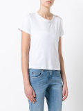 straight cropped jeans
