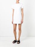 slit sleeves T-shirt dress