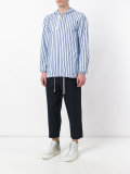 striped lightweight jacket 