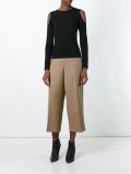 front pleat culottes