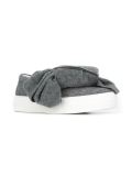 oversized bow sneakers