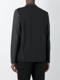 band collar shirt