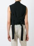 banded cropped jacket