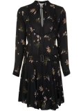 floral print shirt dress