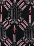 heart and dagger print dress