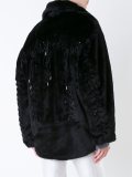 lace up biker jacket