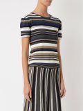 striped knit top