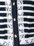 striped cardigan