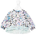animal print blouse 